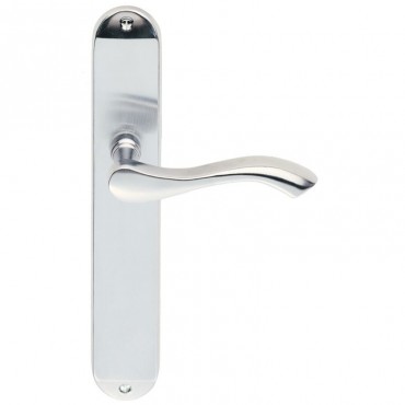 Carlisle Brass Door Handles DL181SC Andros Lever Latch Satin Chrome